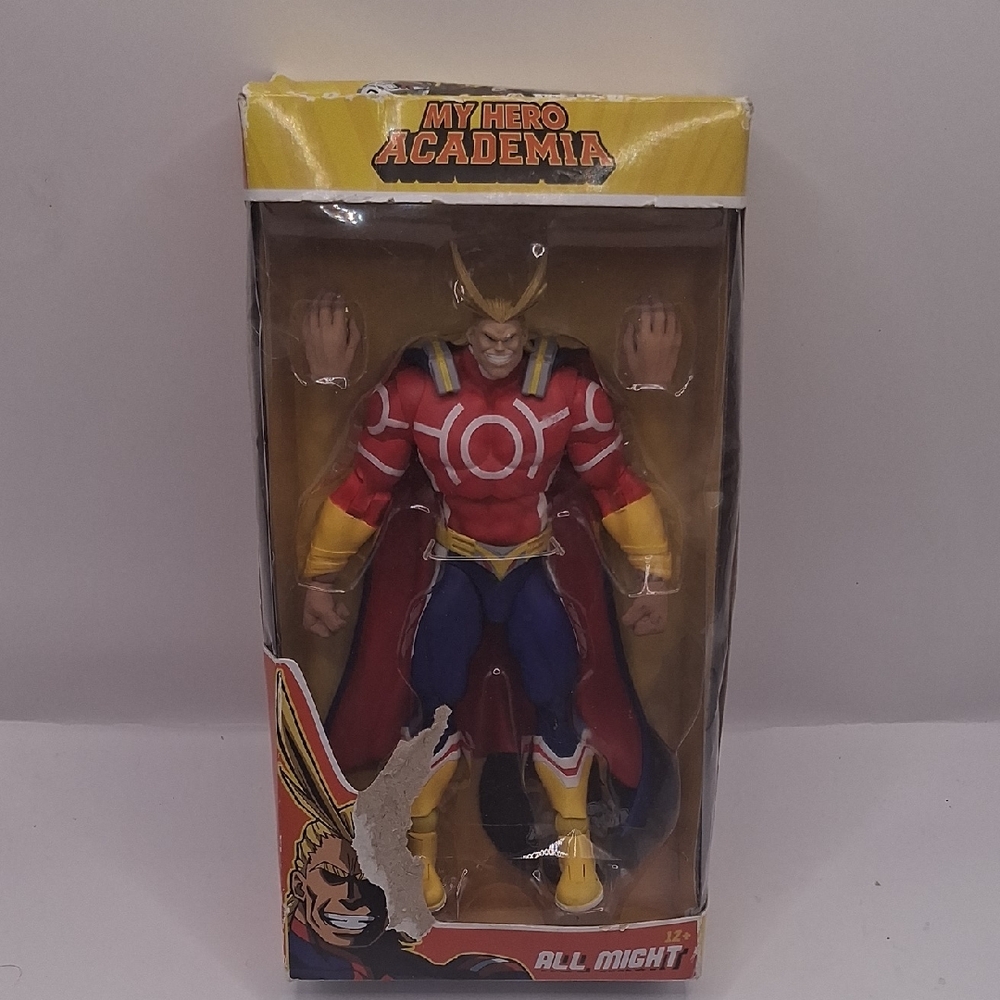 My Hero Academia All Might Action Figure - Red, Blue, Yellow